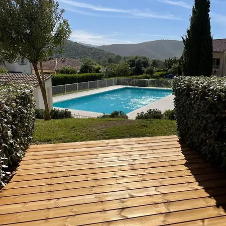 T2 Pour 4 Pers, Charmante Avec Piscine Apartman Oletta